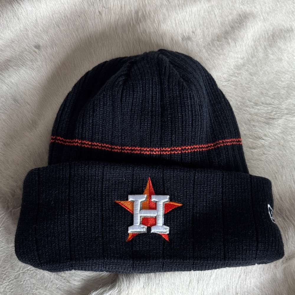 Houston Astros Navy Knit Beanie